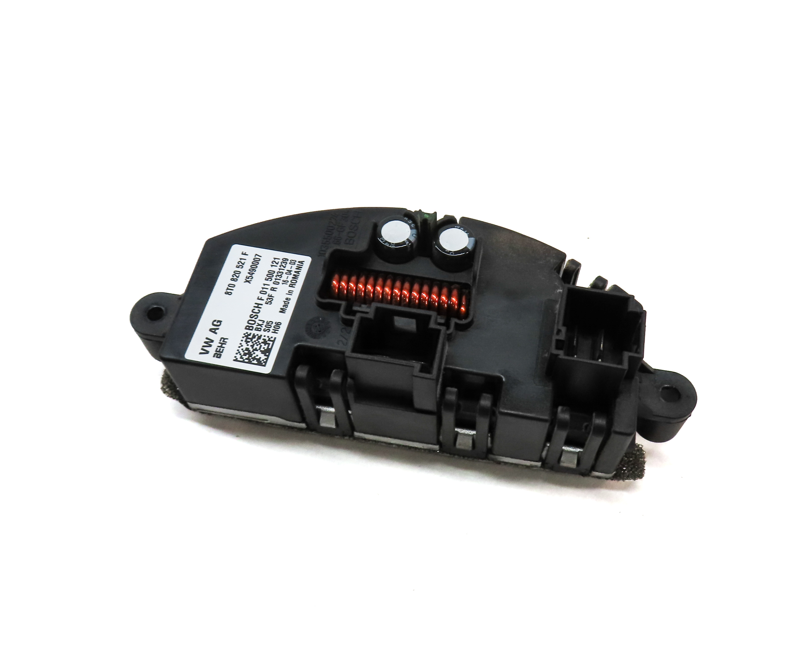 2016 AUDI Q5 (B8 8R) FRONT HEATER AIR HVAC BLOWER MOTOR RESISTOR — exact item pictured